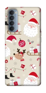 Чохол на Oppo Reno 4 Pro Новорічний v1 фото 1 з 1