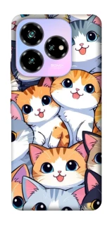 Чохол на ZTE Nubia V60 Desing Cute Cat v2 фото 1 з 1