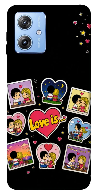 Чохол на Motorola Moto G84 Love is ver.2 фото 1 з 1