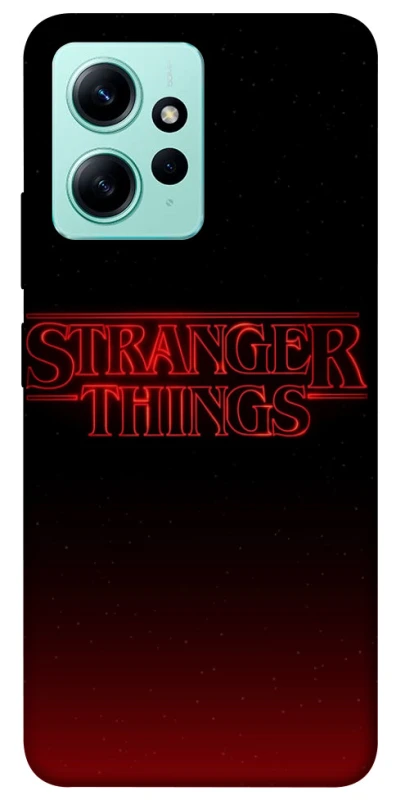 Чохол на Xiaomi Redmi Note 12 4G Stranger Things ver.18 фото 1 з 1