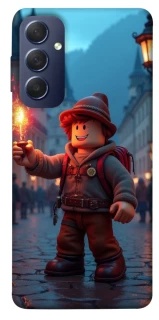 Чохол на Samsung Galaxy M54 5G Roblox Fire Logo Blue Flames фото 1 з 1