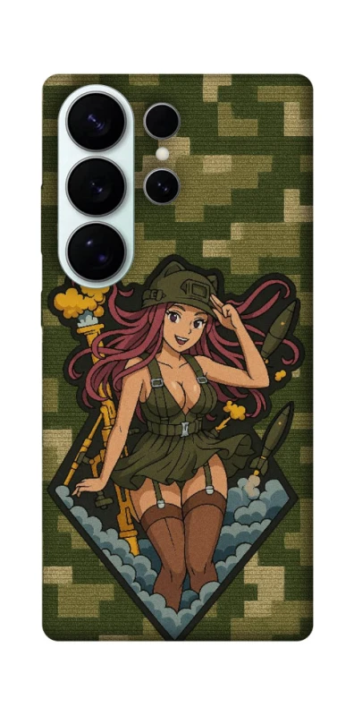 Чохол на Samsung Galaxy S26 Military Waifu фото 1 з 1