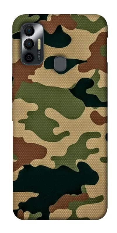 Чехол на TECNO Spark 7 Camouflage v27 фото 1 из 1
