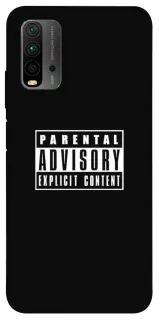 Чохол на Xiaomi Redmi 9T Parental Advisory Label фото 1 з 1