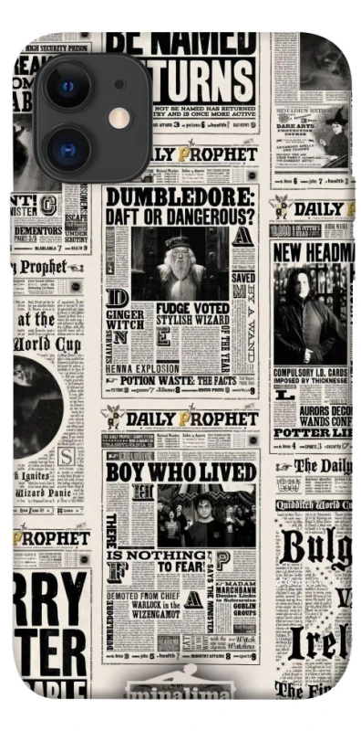 Чехол на Apple iPhone 11 (6.1") Harry Potter newspaper фото 1 из 1