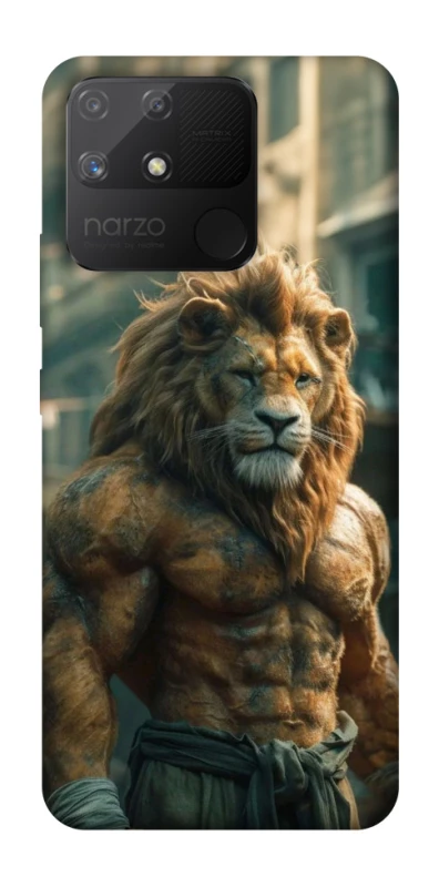Чохол на Realme Narzo 50A Лев фото 1 з 1