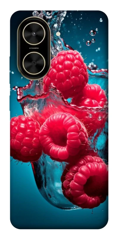 Чехол на Xiaomi Poco C71 Малинка в воде фото 1 из 1