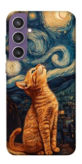 Чохол на Samsung Galaxy S23 FE van gogh cat фото 1 з 1