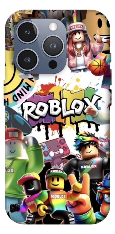 Чехол на Apple iPhone 16 Pro Max Roblox Characters Collage фото 1 из 1