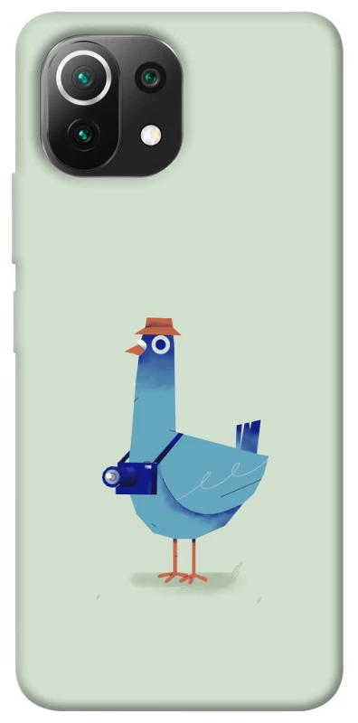 Чохол на Xiaomi Mi 11 Lite Голуб-детектив фото 1 з 1