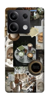 Чехол на Xiaomi Redmi Note 13 5G Coffee collage ver.4 фото 1 из 1