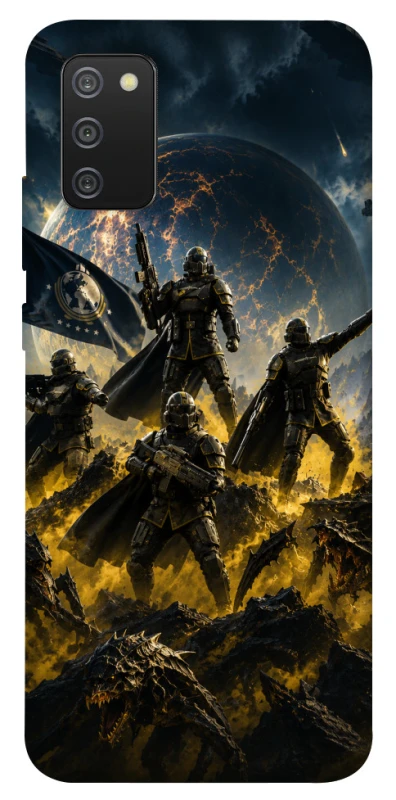 Чохол на Samsung Galaxy A02s HELLDIVERS фото 1 з 1
