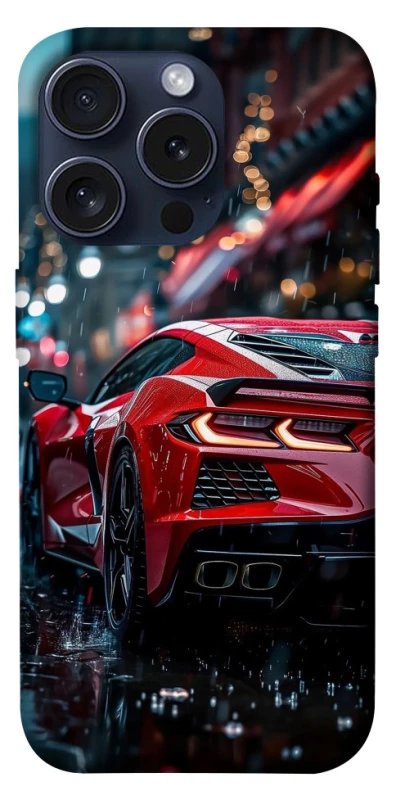 Чехол на Apple iPhone 15 Pro (6.1") Red sports car фото 1 из 1