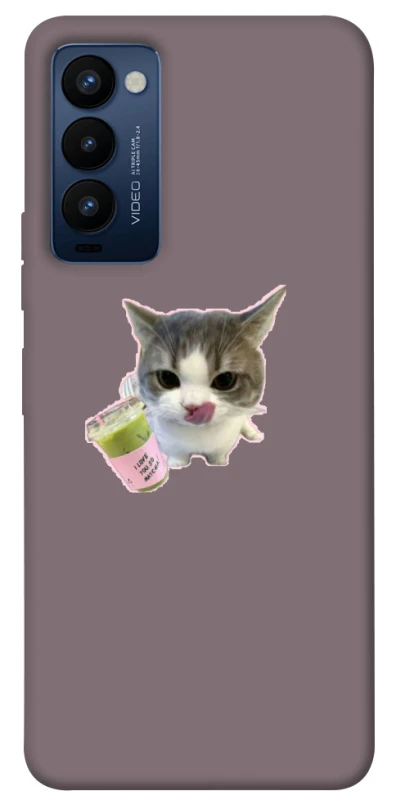 Чохол на TECNO Camon 18 cat matcha фото 1 з 1