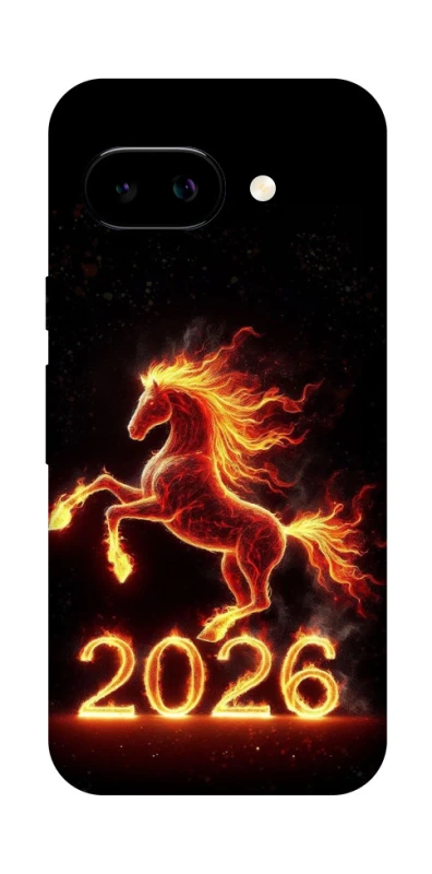 Чехол на Google Pixel 9a Red Fire Horse ver.1 фото 1 из 1