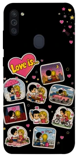 Чохол на Samsung Galaxy M11 Love is ver.3 фото 1 з 1