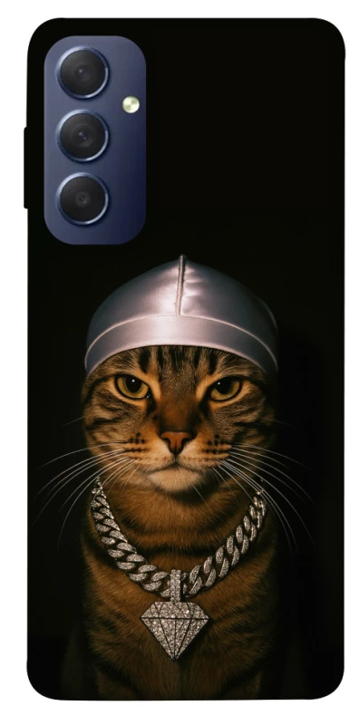 Чохол на Samsung Galaxy M54 5G Cat in Bling фото 1 з 1