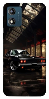 Чохол на Motorola Moto E13 Black classic car фото 1 з 1