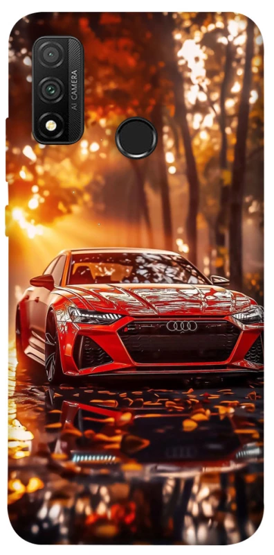 Чехол на Huawei P Smart (2020) Audi at sunset фото 1 из 1