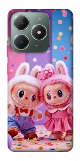 Чохол на Realme C61 Labubu twins ver.3 фото 1 з 1