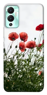 Чехол на Infinix Hot 12 Play Поле маков фото 1 из 1
