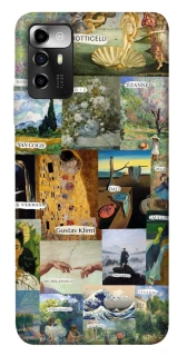 Чехол на ZTE Blade A72 Art collage ver.8 фото 1 из 1