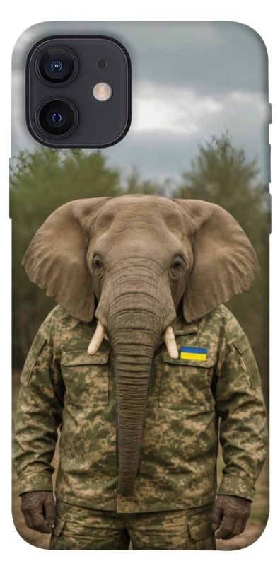 Чохол на Apple iPhone 12 (6.1") Слон захисник фото 1 з 1