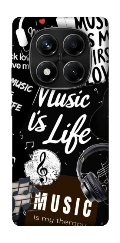 Чохол на Xiaomi Redmi Note 14 Pro 4G Music is Life фото 1 з 1