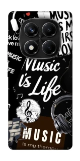 Чехол на Xiaomi Redmi Note 14 Pro 4G Music is Life фото 1 из 1