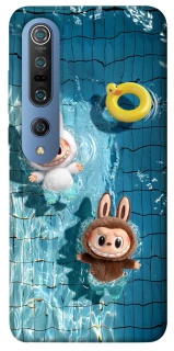 Чохол на Xiaomi Mi 10 / Mi 10 Pro Labubu in the pool фото 1 з 1