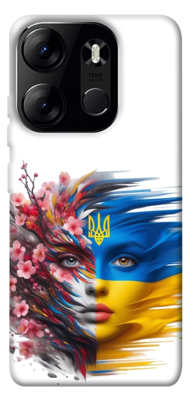 Чохол на Tecno Spark Go 2023 Flowering Ukraine фото 1 з 1