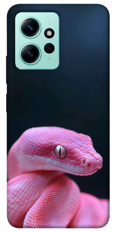 Чохол на Xiaomi Redmi Note 12 4G Рожева змія фото 1 з 1