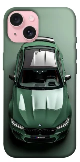 Чехол на Apple iPhone 15 (6.1") BMW green фото 1 из 1