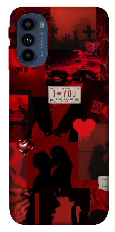Чохол на Motorola Moto G41 Love collage ver.2 фото 1 з 1