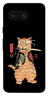 Чохол на Google Pixel 8 Кіт-самурай фото 1 з 1