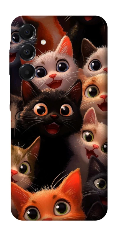 Чохол на Samsung Galaxy A17 4G/5G happy cats фото 1 з 1