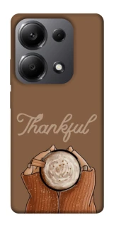 Чохол на Xiaomi Redmi Note 13 Pro 5G Thankful coffee фото 1 з 1