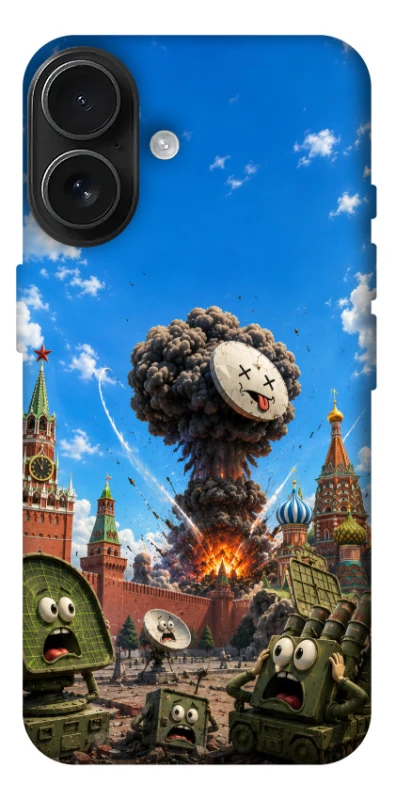 Чохол на Apple iPhone 17 (6.3") Moscow never sleeps ver.7 фото 1 з 1