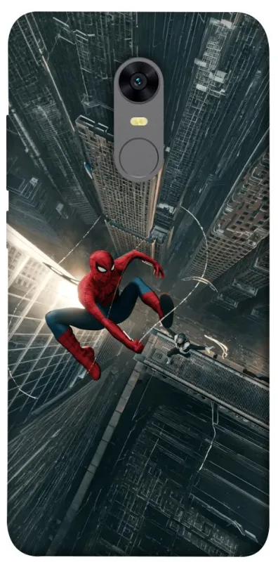 Чехол на Xiaomi Redmi 5 Plus / Redmi Note 5 (Single Camera) Spider Man ver.4 фото 1 из 1