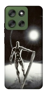 Чохол на Motorola Moto G56 5G Срібний серфер фото 1 з 1