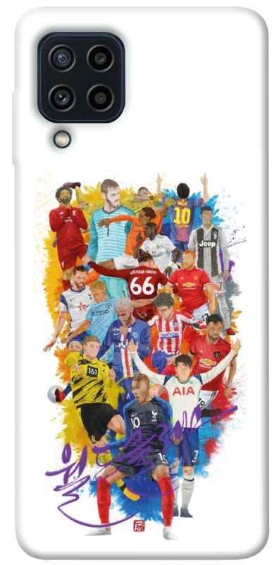 Чохол на Samsung Galaxy M22 Football Abstract v2 фото 1 з 1