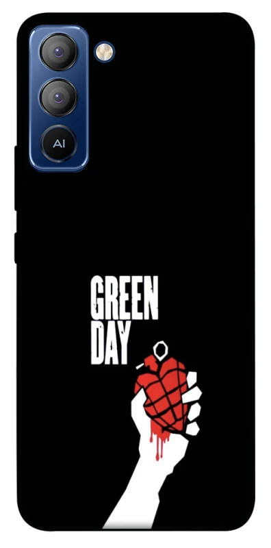 Чохол на TECNO Pop 5 LTE Green Day logo фото 1 з 1