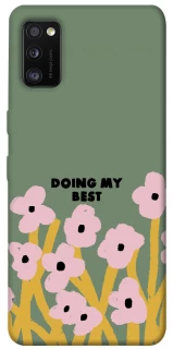 Чехол на Samsung Galaxy A41 Doing my best фото 1 из 1