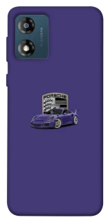 Чохол на Motorola Moto E13 Porsche purple фото 1 з 1
