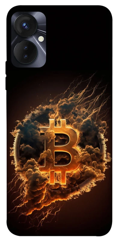 Чохол на TECNO Spark 9 Pro (KH7n) Smoky Bitcoin фото 1 з 1