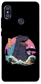 Чехол на Xiaomi Redmi Note 5 Pro / Note 5 (AI Dual Camera) Годзила фото 1 из 1