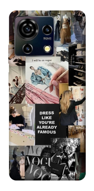 Чохол на ZTE Blade V50 Vita Fashion collage ver.11 фото 1 з 1