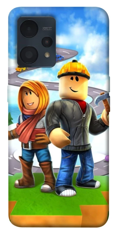 Чохол на Realme 9 4G / 9 Pro+ Roblox Builder Adventure фото 1 з 1