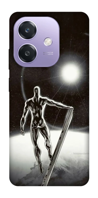 Чохол на Oppo A3 4G Срібний серфер фото 1 з 1