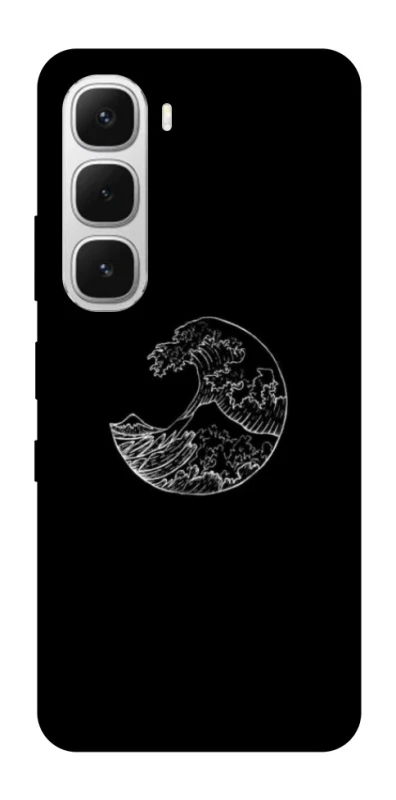 Чохол на Infinix Hot 60i Black tsunami фото 1 з 1